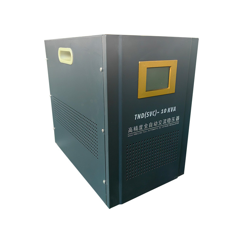 10KVA Yüksek Kaliteli 220V Tek Fazlı Otomatik Voltaj Stabilizatörü Yüksek Hassasiyetli