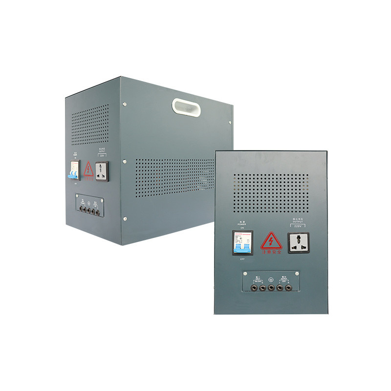 10KVA Yüksek Kaliteli 220V Tek Fazlı Otomatik Voltaj Stabilizatörü Yüksek Hassasiyetli