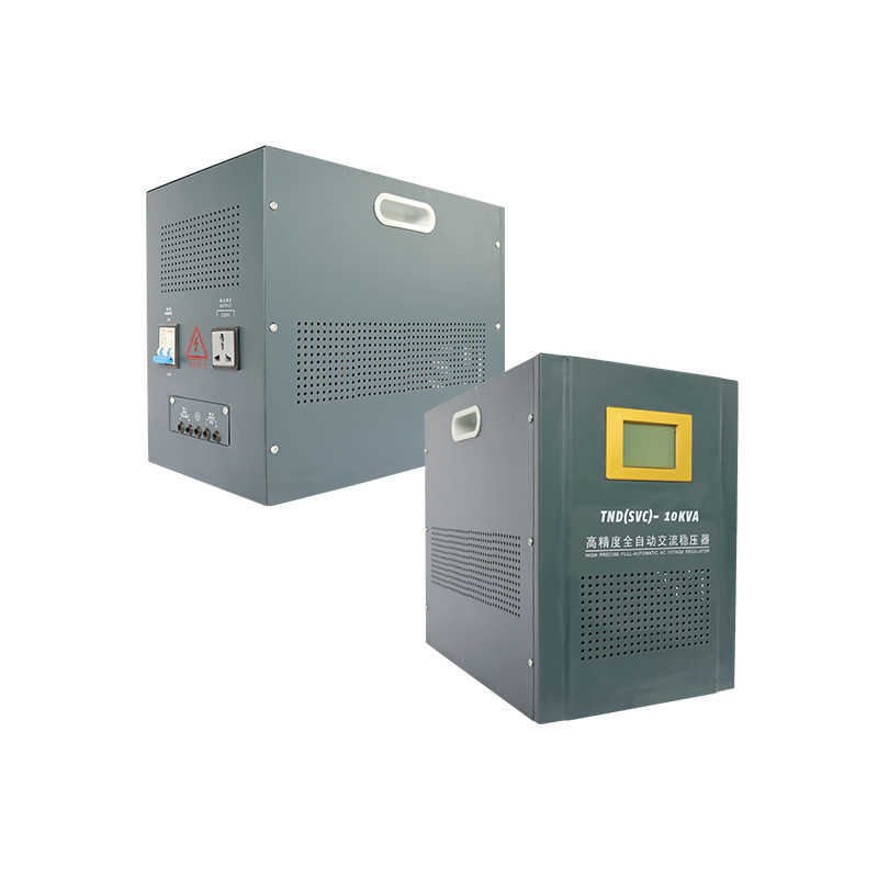 10KVA Yüksek Kaliteli 220V Tek Fazlı Otomatik Voltaj Stabilizatörü Yüksek Hassasiyetli