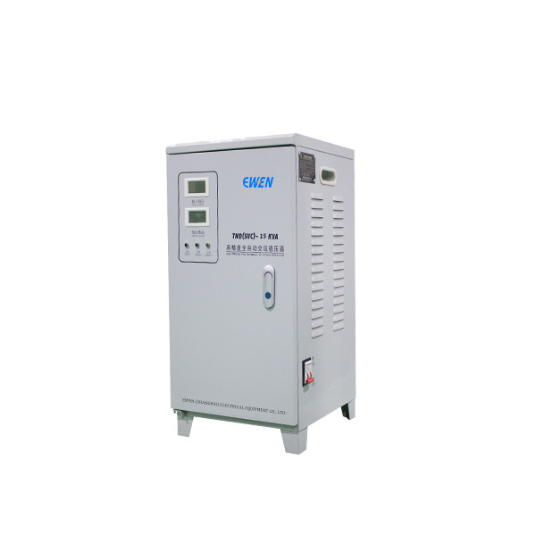 Fabrika Satışı 15KVA Tek Fazlı Voltaj Stabilizatörü 220V 50HZ 60HZ Dijital Ölçü ile