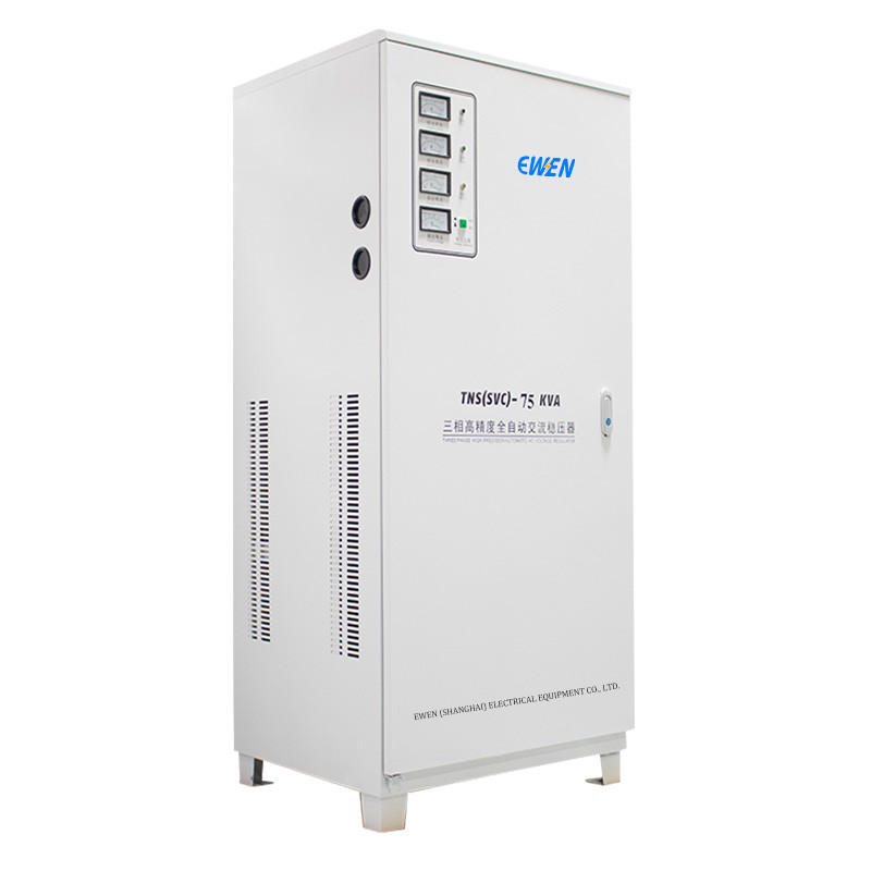 TNS ((SVC) -75KVA AC Güç Stabilizatörü Üç Fazlı Otomatik Voltaj Düzenleyicisi Stabilizatörler AVR 380V 230V 220V 400V 415V 440V 480V