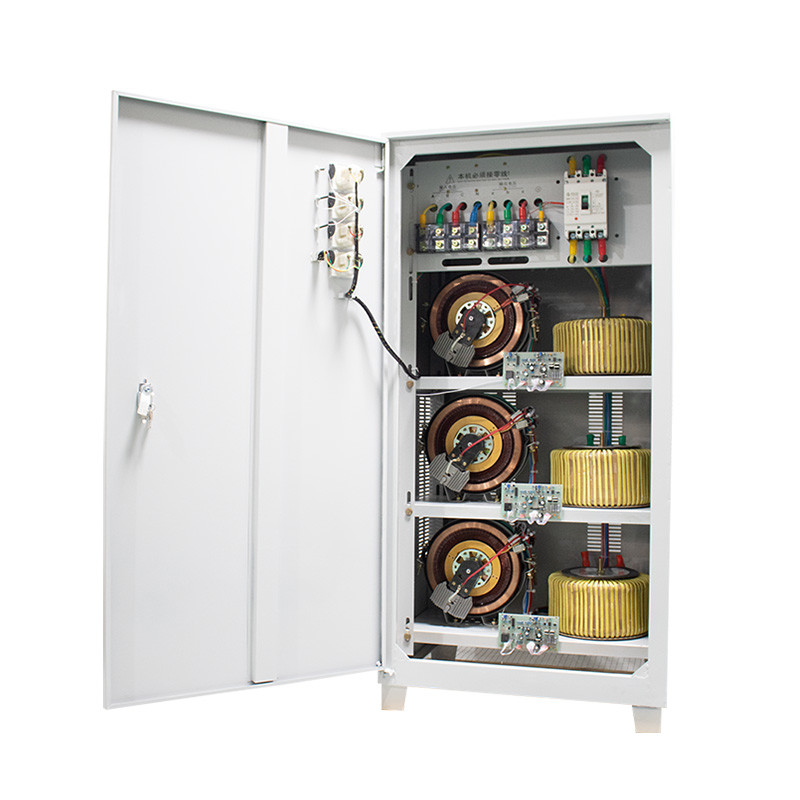 TNS ((SVC) -75KVA AC Güç Stabilizatörü Üç Fazlı Otomatik Voltaj Düzenleyicisi Stabilizatörler AVR 380V 230V 220V 400V 415V 440V 480V