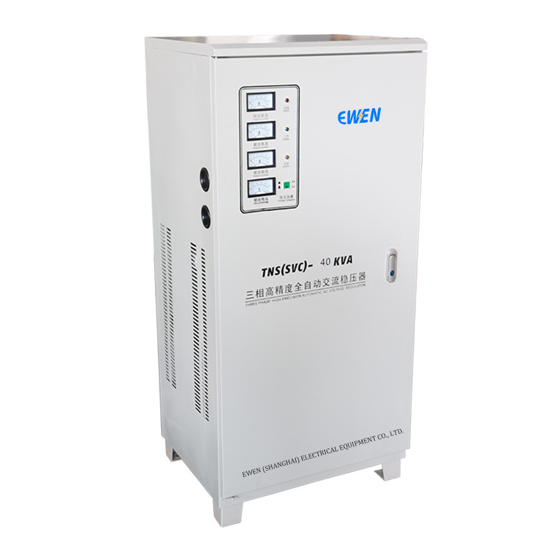 Fabrika Satışı Üç Fazlı Voltaj Istabilizatörü 40KVA 3 Fazlı Servo AVR Otomatik Voltaj Düzenleyicisi 380V 415V 400V