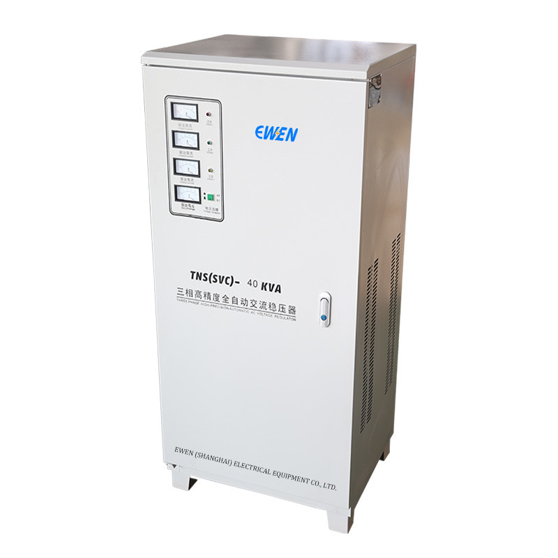 Fabrika Satışı Üç Fazlı Voltaj Istabilizatörü 40KVA 3 Fazlı Servo AVR Otomatik Voltaj Düzenleyicisi 380V 415V 400V