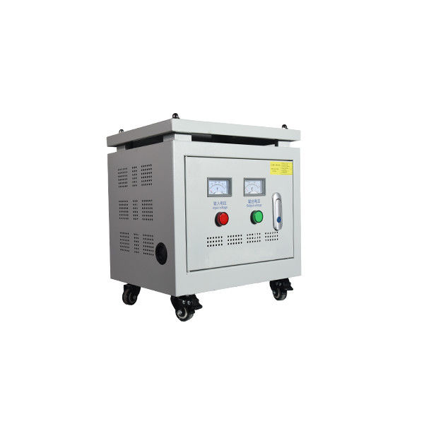 Kuru Tip Endüstriyel Üç Fazlı Transformatör 480V ila 208V 10KVA IP21 Muhafaza