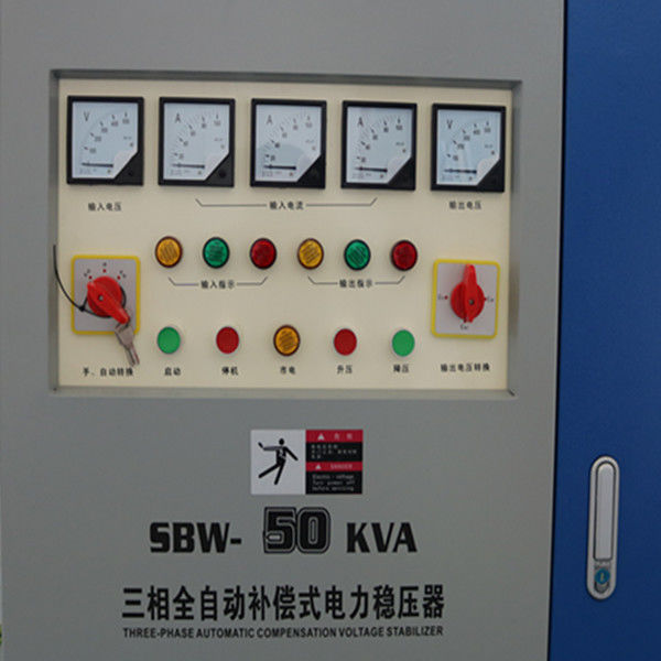 Bakır Sütun ile 380V Endüstriyel Katı Hal Gerilim Sabitleyici 50KVA 50Hz 60Hz