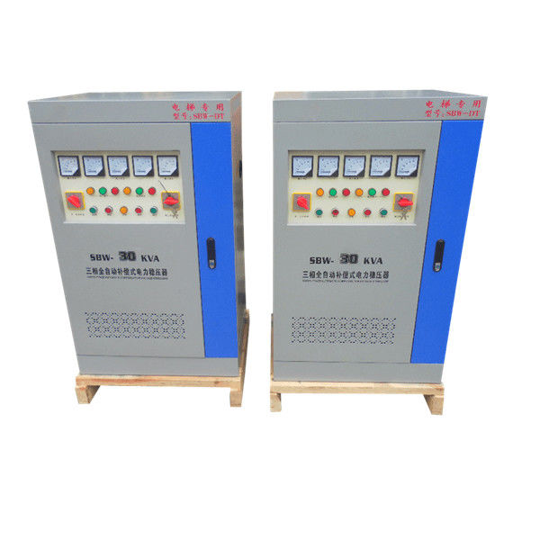 SBW Endüstriyel 3 Faz Gerilim Sabitleyici 30kva 380V 50Hz Asansör için