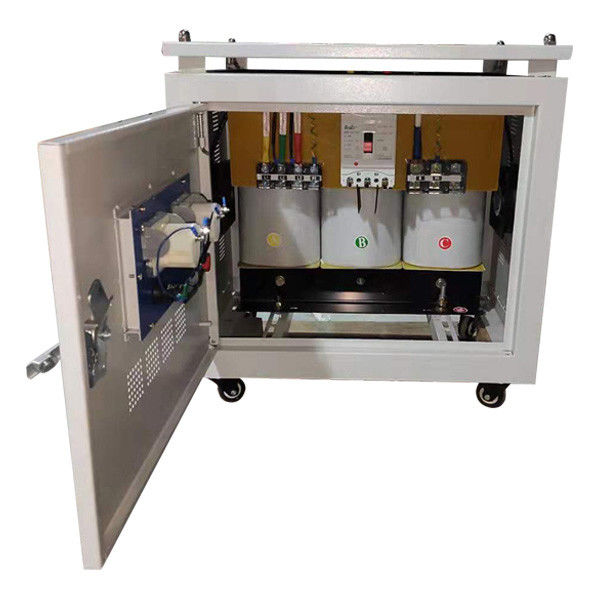 30KVA Üç Faz Gerilim Trafosu 380V - 220V Aşırı Akım Koruması