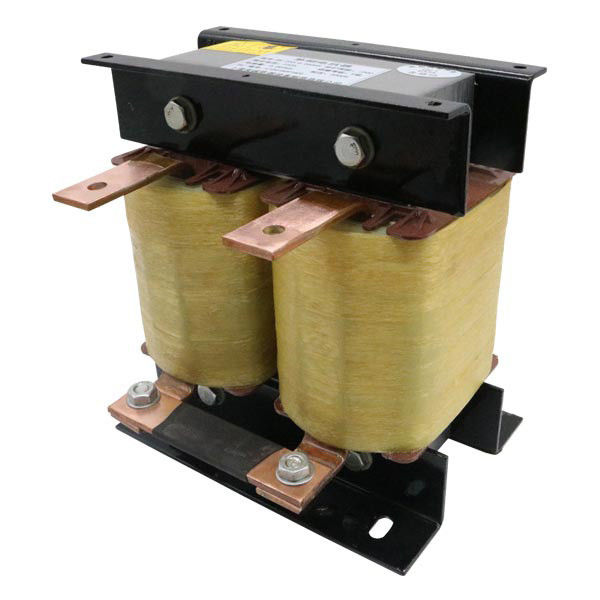 Düşük Gürültü 110A Kuru Tip Reaktör 37KW VFD Giriş Hattı AC Reaktör Için Üç Fazlı