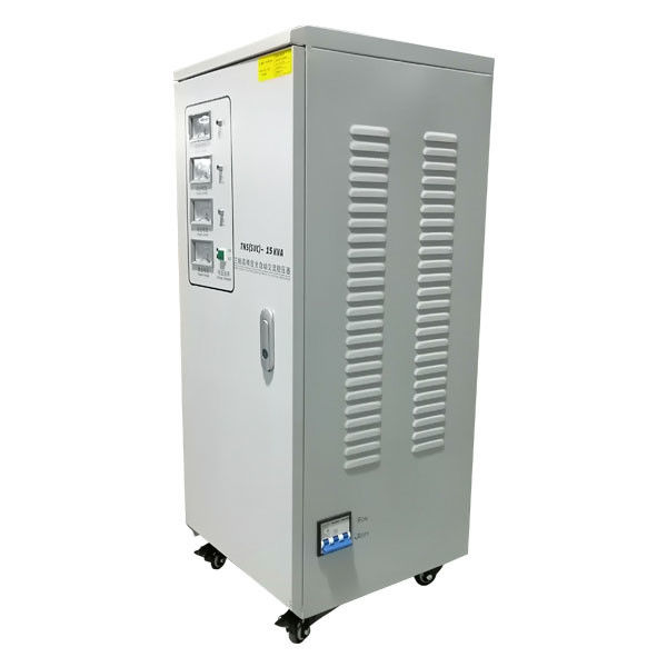 Otomatik Üç Fazlı Gerilim Sabitleyici Yüksek Hassasiyetli 15KVA 380V 440V AC