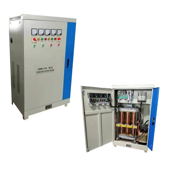 Üç Fazlı Kaynak Makinesi Dengelenmiş 200KVA Voltaj Regülatörü / Sabitleyici