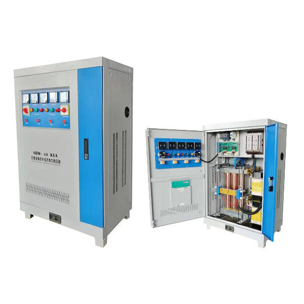 SBW-60KVA Üç Fazlı AC Endüstriyel Otomatik Kompanzasyonlu Gerilim Sabitleyici / Regülatör